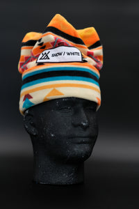 Tribal Sunset 4 Point Beanie