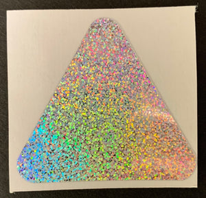 Sticker for EndCap - Small Glitter Hologram